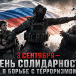 3 сентября — День солидарности в борьбе с терроризмом.